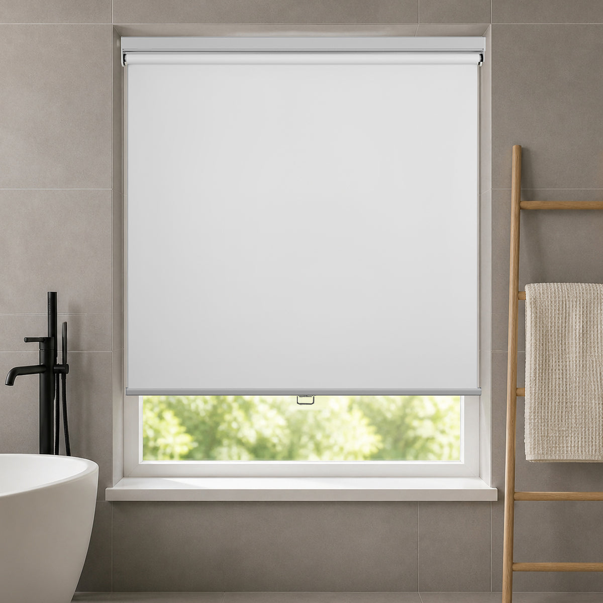 No-Drill Waterproof Roller Shades