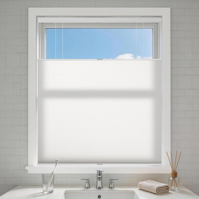 No-Drill Top Down Bottom Up Cellular Shades